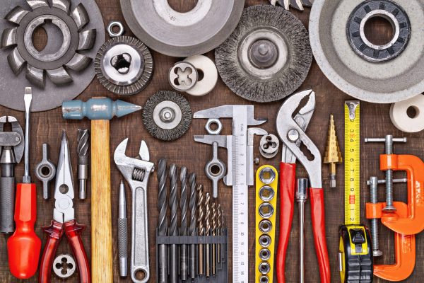 set-repair-tools-diy-brown-wooden-surface set-repair-tools-diy-brown-wooden-surface